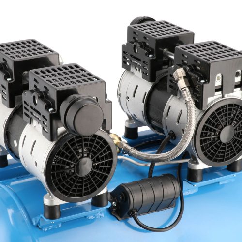 Csendes olajmentes kompresszor LMO 50-270 8 bar 2 LE 50 l, AIRPRESS