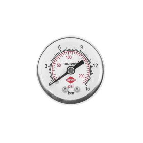   Nyomásmérő óra 1/8" hátsó csatlakozással, AIRPRESS