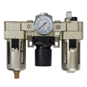   Olajzó és vízleválasztó nyomásszabályozóval 1/4" 10 bar-os, AIRPRESS