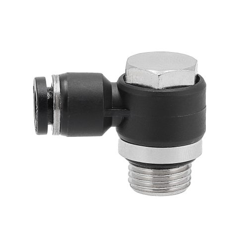 Könyök csatlakozó 90°  6 mm x 1/4", AIRPRESS
