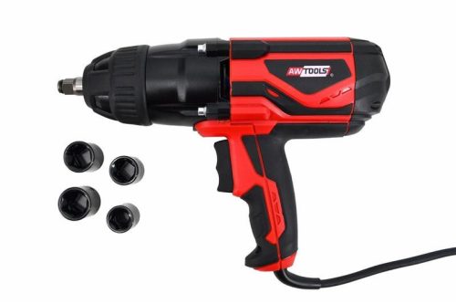 ELEKTROMOS ÜTVECSAVAROZÓ, 1/2", 1020W, 17-19-21-22mm DUGÓKULCSFEJJEL, AWTOOLS