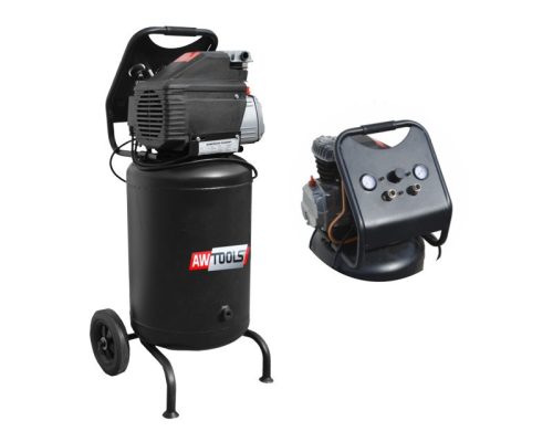 OLAJMENTES DUGATTYÚS KOMPRESSZOR, LFL-40L, 245l/min., TARTÁLY: 40l, AWTOOLS