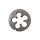 HSS kézi menetmetsző M6 x 1 mm, AWTOOLS
