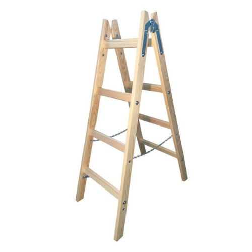 Kétágú falétra 2 x 4 fok, AWTOOLS