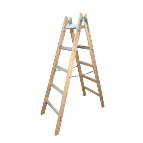 Kétágú falétra 2 x 5 fok, AWTOOLS