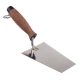 Rozsdamentes acél trapéz spatula 140mm parafa fogantyúval, AWTOOLS