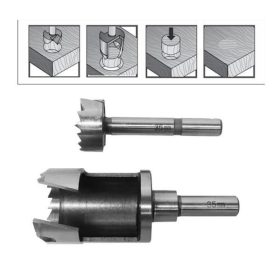   Hengeres körkivágó, Forstner fúró 25 mm (fúrókorona/lyukfűrész), AWTOOLS