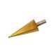 HSS-TiN lépcsős fúrószár 4-39 mm, AWTOOLS