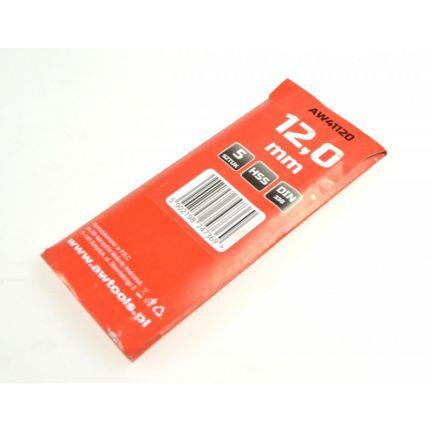 HSS spirál fúrószár fémhez 14,5 mm, 5 db-os szett, AWTOOLS