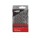 HSS-G fémfúrószár 13 db-os szett 1,5 - 6,5 mm, AWTOOLS
