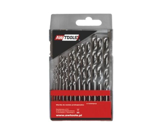 HSS-G fémfúrószár 13 db-os szett 2 - 8 mm, AWTOOLS