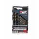 Premium hengeres fémfúrószár 13 db-os szett 2 - 8 mm, AWTOOLS