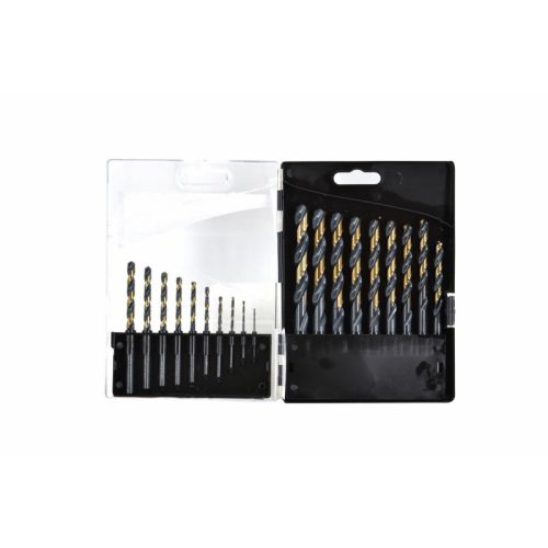 Premium hengeres fémfúrószár 19 db-os szett 1 - 10 mm, AWTOOLS