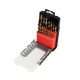 HSS-Co fémfúrószár 19 db-os szett 1 - 10 mm, AWTOOLS