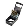 HSS-Co fémfúrószár 25 db-os szett 1 - 13 mm, AWTOOLS