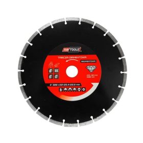 Szegmentált gyémánt vágótárcsa 230 x 22,2 mm, AWTOOLS