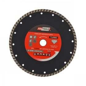   Turbo gyémánt vágókorong 350 x 32 / 25,4 / 22,2 mm, AWTOOLS