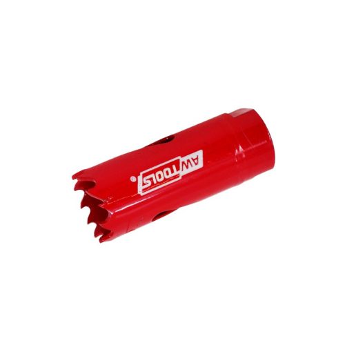 Bimetál körkivágó 22 mm (fúrókorona/lyukfűrész), AWTOOLS
