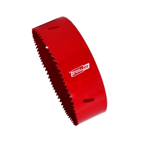 Bimetál körkivágó 121 mm (fúrókorona/lyukfűrész), AWTOOLS