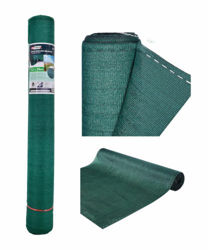 Árnyékolóháló 1,2 m x 50 m, UPV 80%, zöld, AWTOOLS