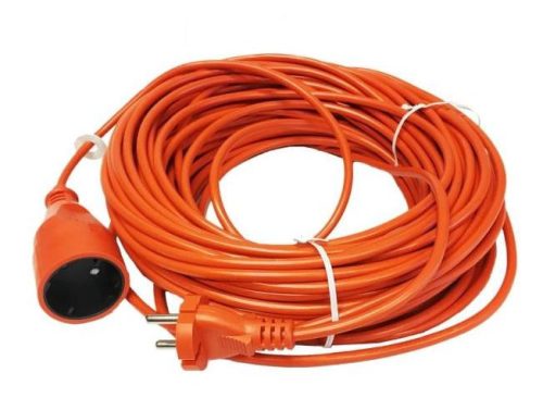SZIGETELT HOSSZABBÍTÓ, NARANCS, 40 M,KÜLTÉRI/ 2x1,0mm / 6A / 230V / 1500W, AWTOOLS