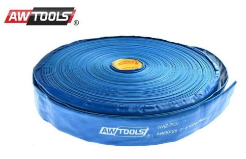 Laposra tekerhető víztömlő 2", 100 m, AWTOOLS