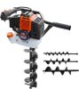 GD520 benzines talajfúró szett 2.2 KW, 80 cm, AWTOOLS