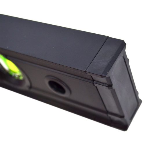 VÍZMÉRTÉK MARKOLATTAL, MÁGNESES, FEKETE, 60cm, AWTOOLS BLACK LINE