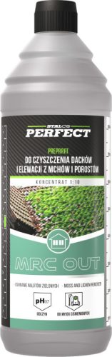 Tető és homlokzati moha, zuzmó lemosó koncentrátum, 1 liter, MRC OUT, STALCO PERFECT