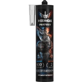   HEROS hibrid extra erős ragasztó, víz alatt is ragad, 290 ml, STALCO PERFECT