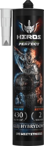 HEROS hibrid extra erős ragasztó, víz alatt is ragad, 290 ml, STALCO PERFECT