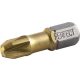 Bitfej titán 1/4"(PZ) Pz2 , 25 mm, STALCO POWERMAX