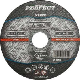   Vágókorong fém domború D= 230 x 3,2 x 22, 23mm (STALCO PERFECT)