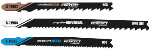 Dekopír fűrészlap T befogás 2,4 - 5,0 x 132 mm , HCS/HSS , 5db/csomag,Bosch POWERMAX (STALCO)