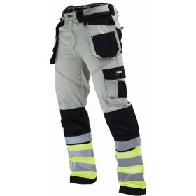   Munkavédelmi deréknadrág vízálló, olajálló,XL, Dura Twill,STALCO PERFECT POWERMAX