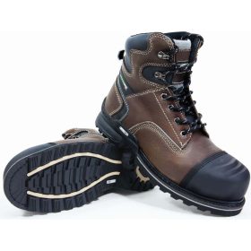   Munkavédelmi bakancs, S3 SRC, barna, bőr, 42-es méret, STALKER, STALCO PERFECT POWERMAX