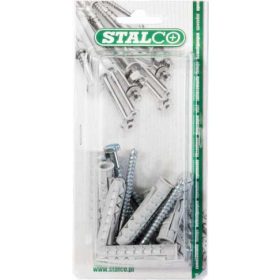   Tipli + hatlapfejű facsavar 12x60 8x80 4db/csom Bliszteres STALCO