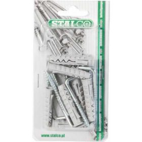   Tipli egyenes kampóval Tipli: D=6x30mm, horog: D=4x40mm STALCO