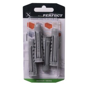   Univerzális műanyag tipli, BRX-6x30, 20 db/bliszter, STALCO PERFECT