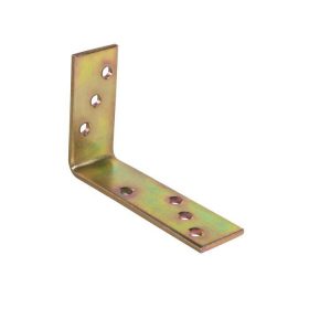   Sarokösszekötő lemez horganyzott 120x80x35mm , vastagság: 4,0mm STALCO