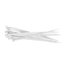   Gyorskötöző, kábelkötegelő, fehér, 7,6x370, STALCO PERFECT