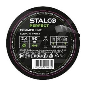   Fűnyíró damil csavart Square Twist  vágóvonal 2,7 mm x 70 m STALCO PERFECT